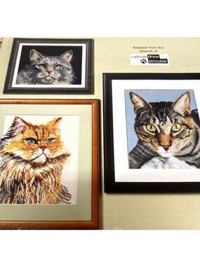 Catman Drew Collection One Cross Stitch Pattern Book